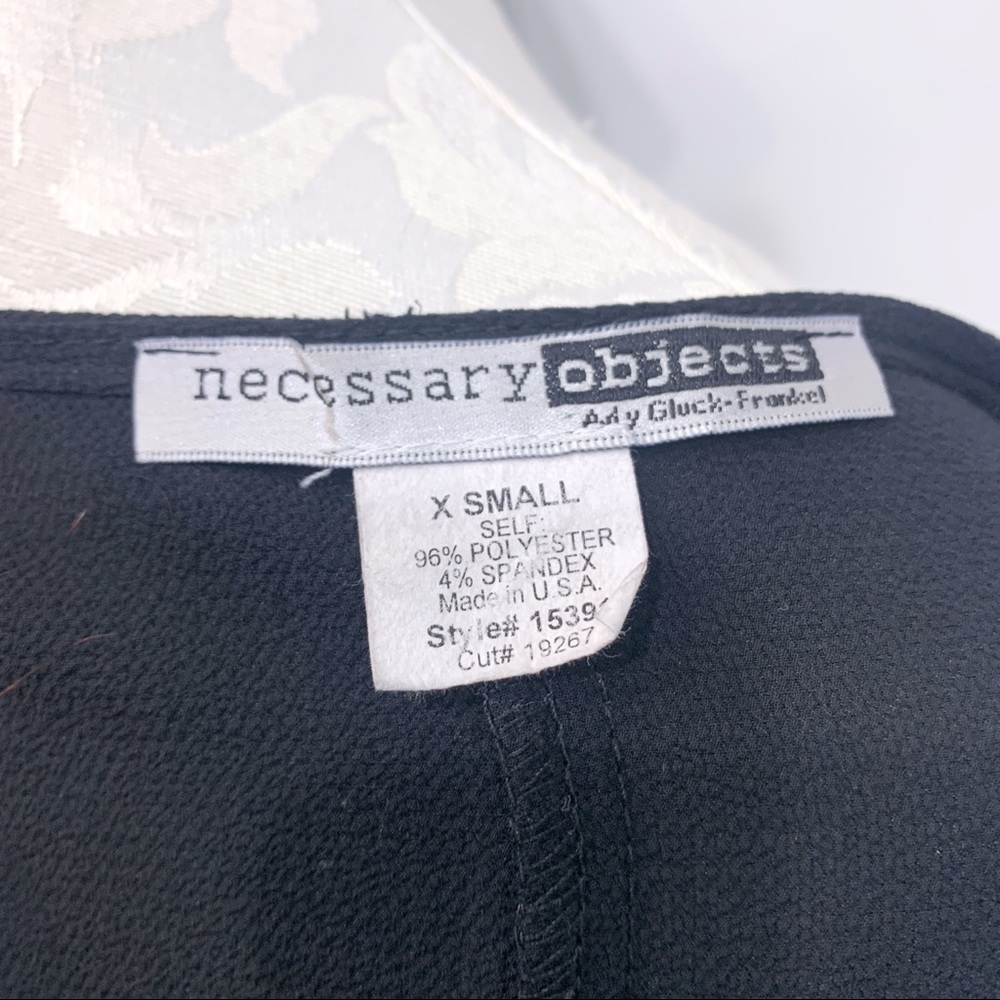 Necessary Objects Cold Shoulder V-Neck Top - image 4